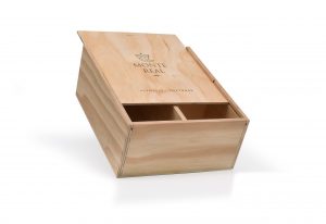 Caixa de madeira para vinho