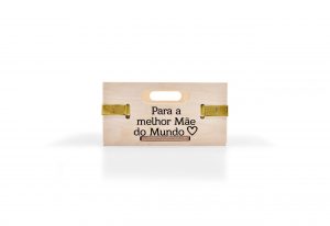 Caixa de madeira personalizada